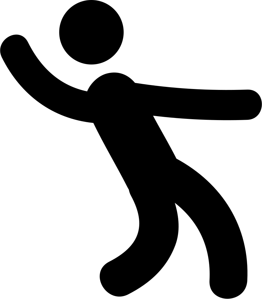 Man Dancing Silhouette - Silueta De Persona Bailando (860x981), Png Download