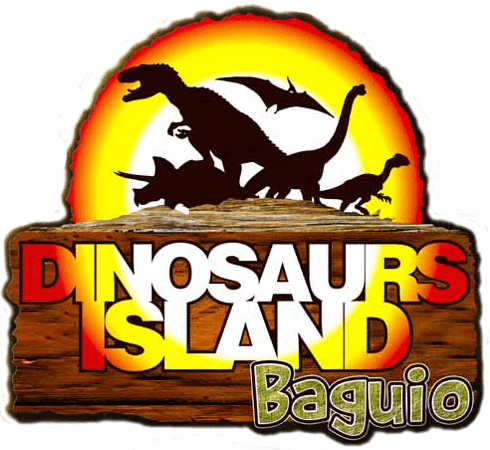 Dinosaurs Island Baguio Is Baguio Eco Park's Premiere - Dinosaur Island Clark Logo (490x450), Png Download