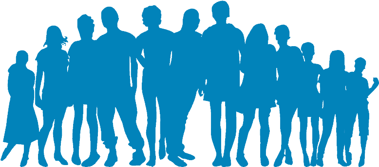 Here's The Thing - Cartoon Extended Family (800x369), Png Download