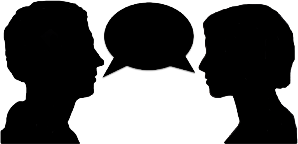 People Talking Clipart (973x480), Png Download
