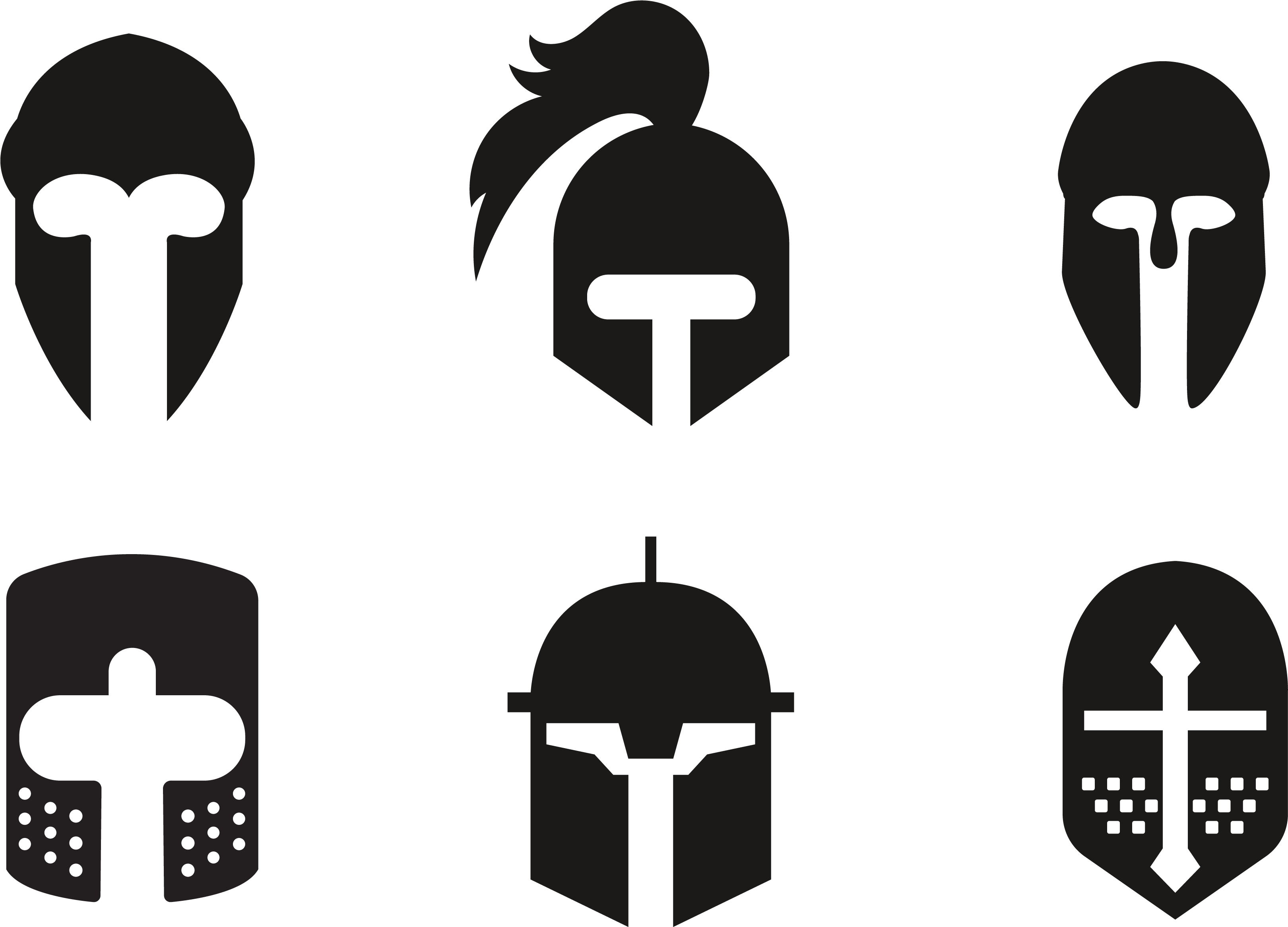 Motorcycle Helmet Knight - Knight Helmet Silhouette (3239x2613), Png Download