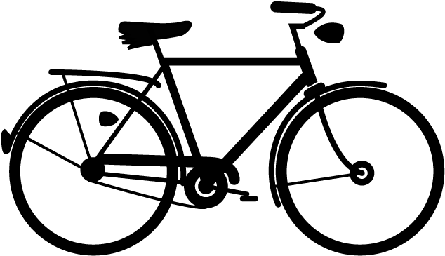 Image Freeuse Download Bike Silhouette Utility Bicycles - Your Bike (800x400), Png Download
