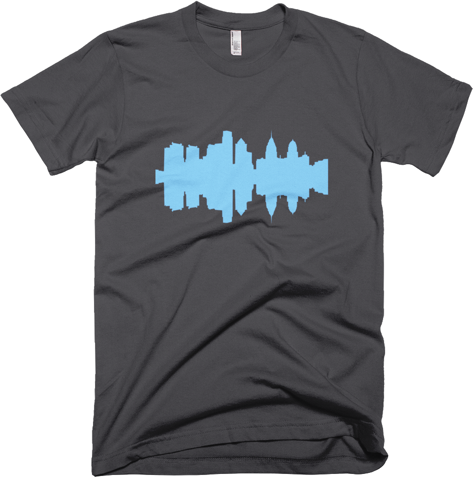 City Skyline Audio Wave T-shirt - Firearms Policy Coalition Shirt (1000x1000), Png Download