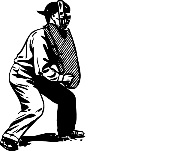 Baseball Umpire Clipart (600x505), Png Download