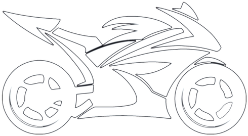 Superbike T Shirt Design (498x498), Png Download