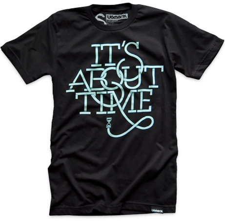 Rated - It's About Time T Shirt (620x640), Png Download