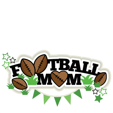 Football Mom Title Svg Scrapbook Cut File Cute Clipart - Digital Scrapbooking (432x432), Png Download