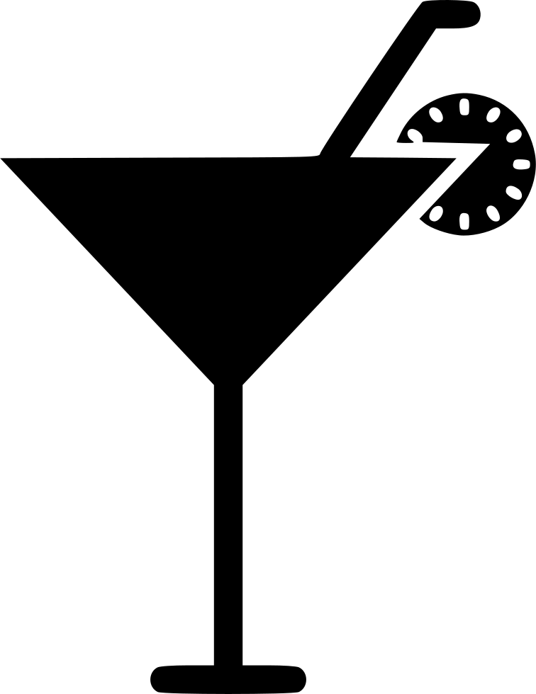 Cocktail Svg Png Icon Free Download - Icon (756x980), Png Download