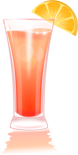 Carrot Cocktail Vector Graphics Public Domain Vectors - Margarita (266x500), Png Download