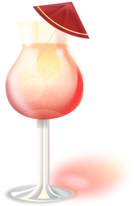 Cocktail Clipart Beach Cocktail - Clipart Cocktail Transparent Background (532x800), Png Download