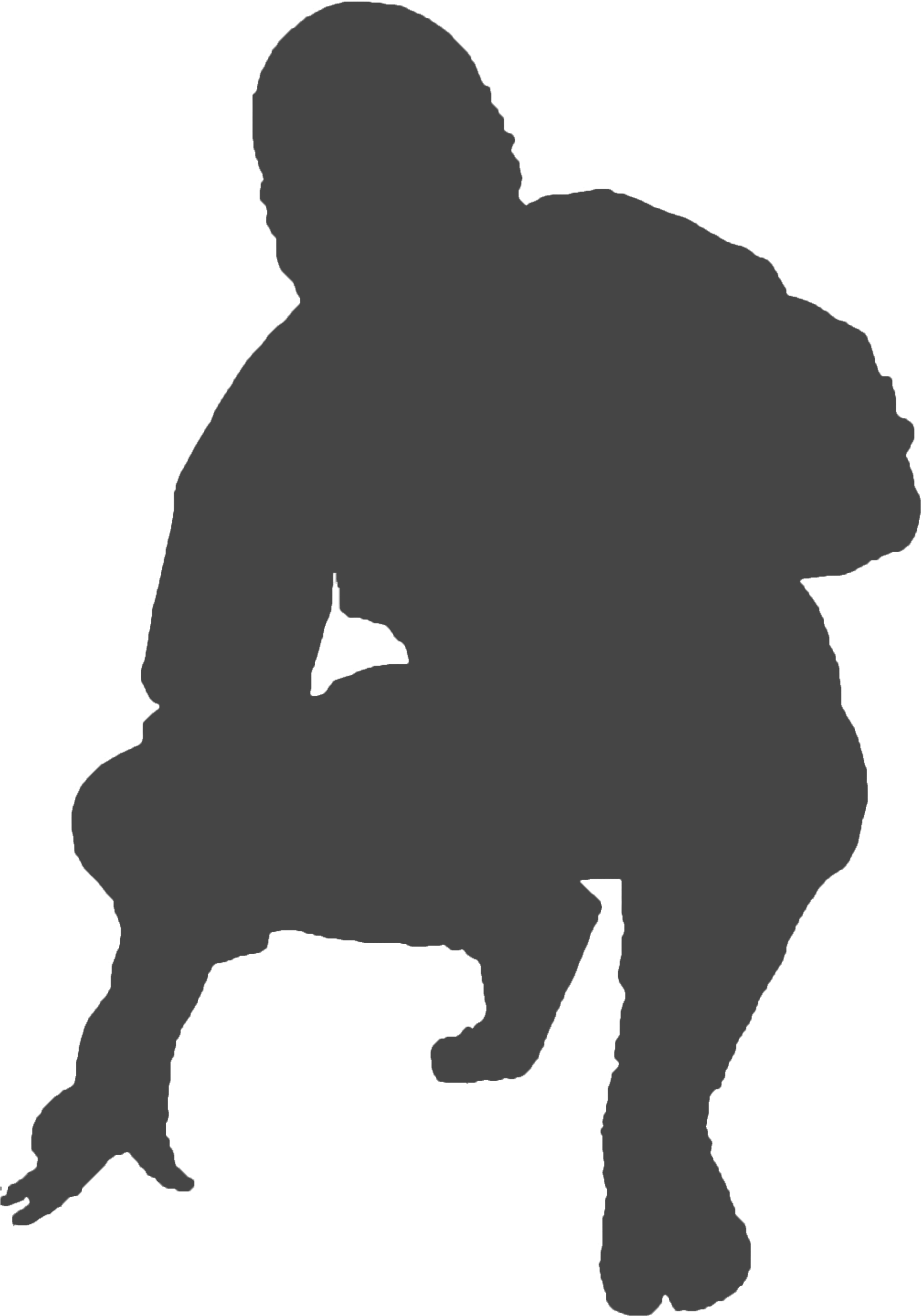 Ninja Bw Ninja Color Ninja Grey - Portable Network Graphics (2061x2988), Png Download