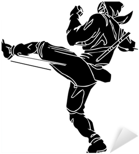 Vector Eps Illustration - Ninja Sticker 45 (400x400), Png Download