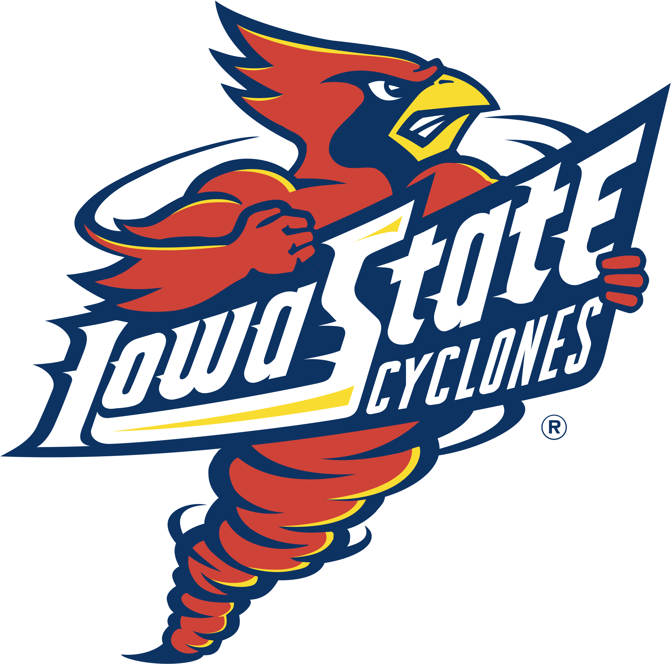 Iowa State Cyclones Logo Png Transparent - Iowa State Cyclones Logo (2400x2400), Png Download