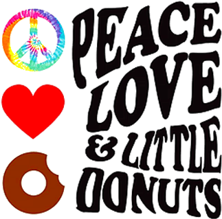 Peace, Love & Little Donuts - Peace Love And Donuts Charleston Wv (400x400), Png Download