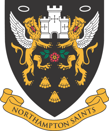 Northampton Saints Logo - Leicester Tigers V Northampton Saints (455x548), Png Download