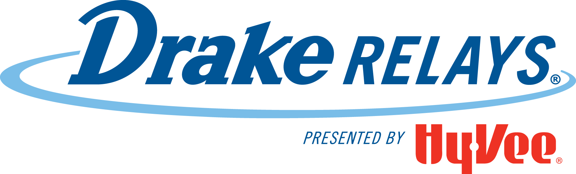 Drake Relays Presented By Hy-vee Logo - Hy Vee Pain Relief, Extra Strength, Rapid Release, (1878x570), Png Download