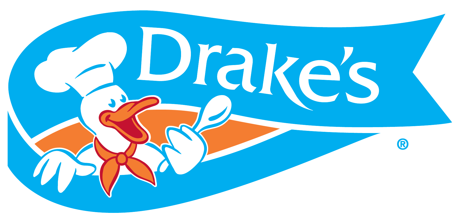 Drake's® Cakes - Drakes Cakes Duck (1892x897), Png Download