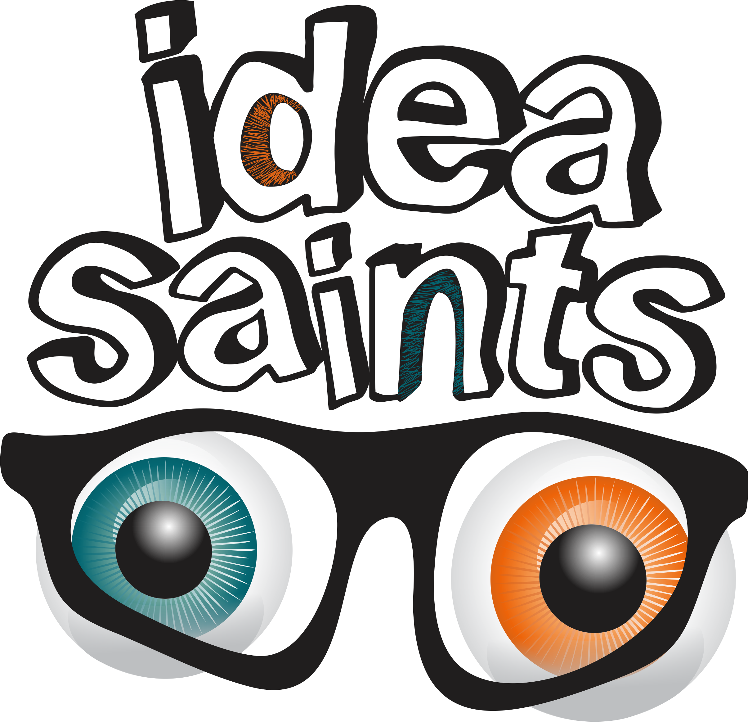 Idea Saints Specialise In Designing Creative Logo's (2411x2326), Png Download