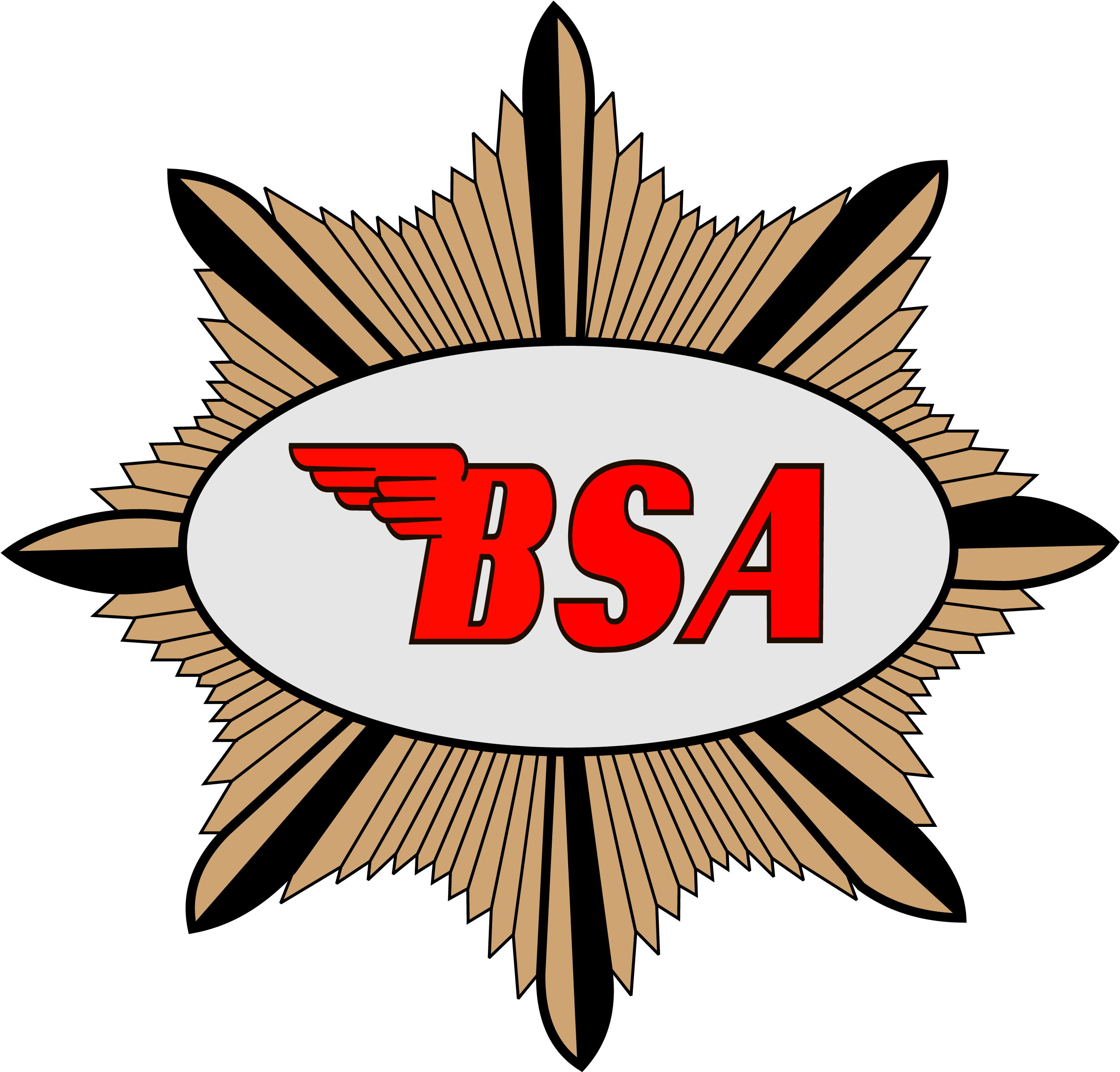Bsa Motorcycle Logo Motorcycle Logo, Motorcycle Companies, - Ajs Motorcycle Logo (2800x2684), Png Download