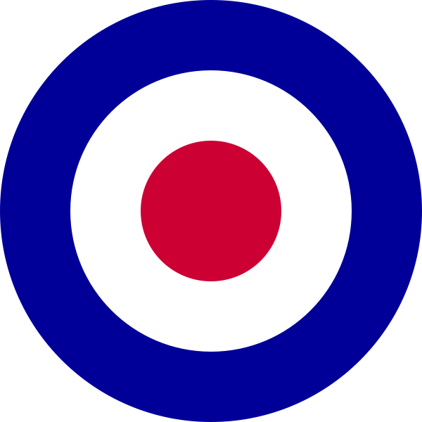 File Air Force - Raf Roundel (600x600), Png Download