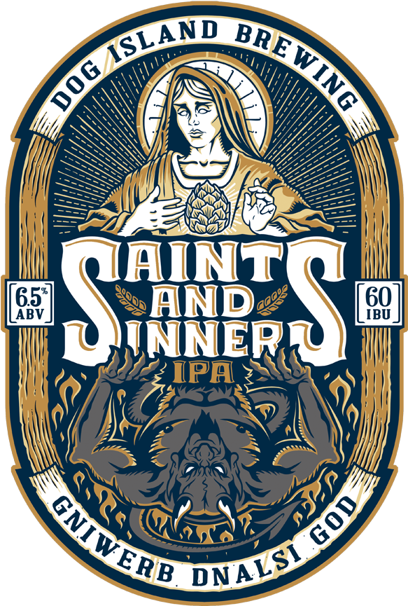 5% Ibu - Dog Island Brewing (762x882), Png Download