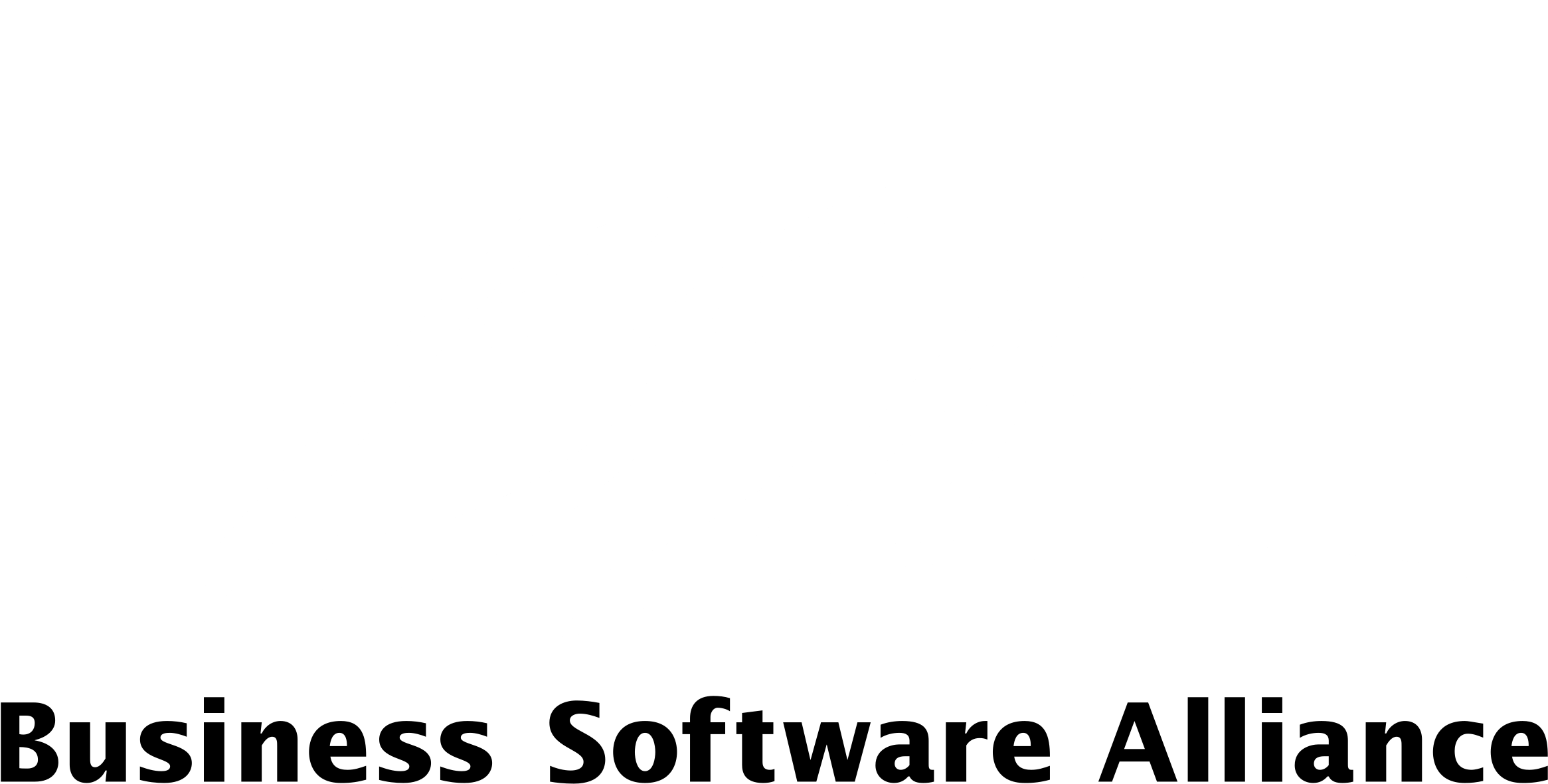 Bsa 01 Logo Black And White - Transparency (2400x2400), Png Download