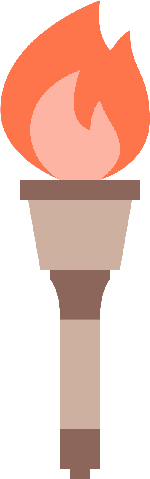 Torch Transparent Logo - Факел Пнг (1600x1600), Png Download