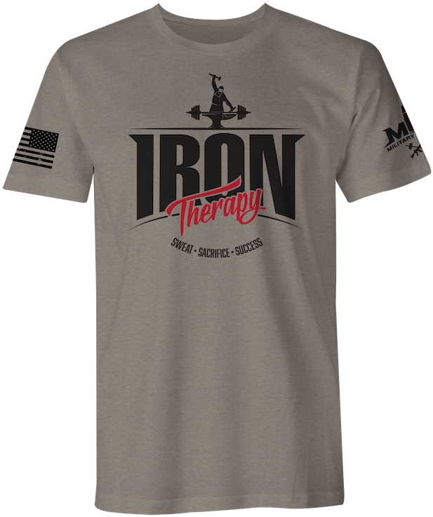“iron Therapy” - Failure Is Not A Option Military (616x960), Png Download