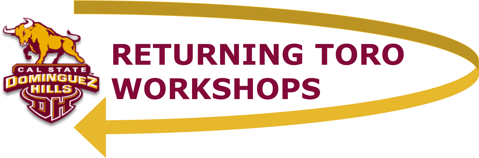 Returning Toro Logo - Cal State Domiguez Hills Mom Decal Official Logo (1854x597), Png Download