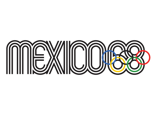 Mexico68 Olympic Games Mexico City, Mexico - Olympic Games Mexico Logo (500x500), Png Download