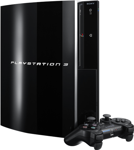 Original - Sony Playstation 3 - 80 Gb - Piano Black (449x500), Png Download