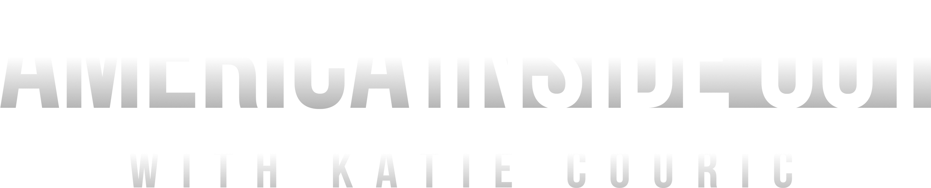 America Inside Out With Katie Couric (3000x720), Png Download