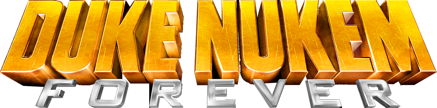 Here's The One I Cut Out For My Box - Duke Nukem Forever Logo Png (1444x358), Png Download