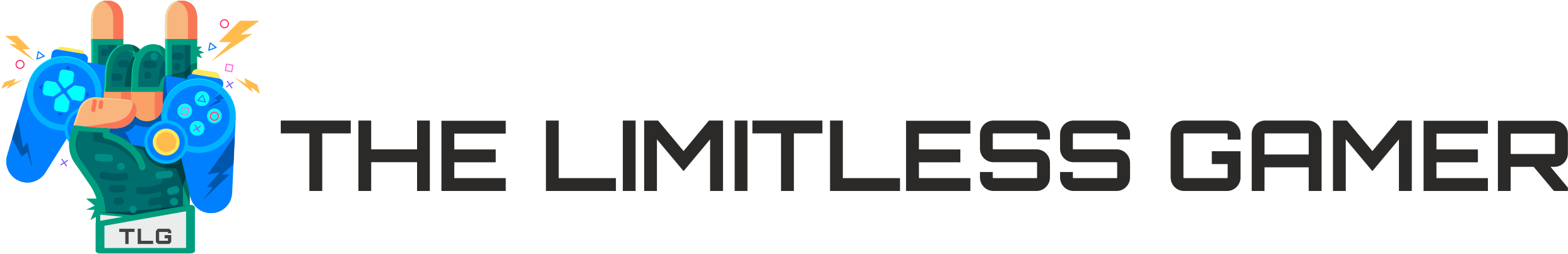 The Limitess Gamer - Video Game (2824x678), Png Download