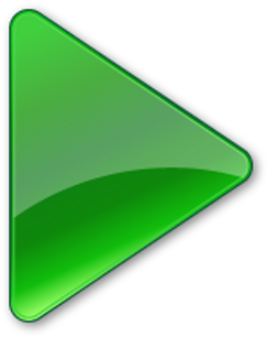 The Download Site Has The Latest Releases Of Ps3 Media - Play Icon Png Green (400x400), Png Download