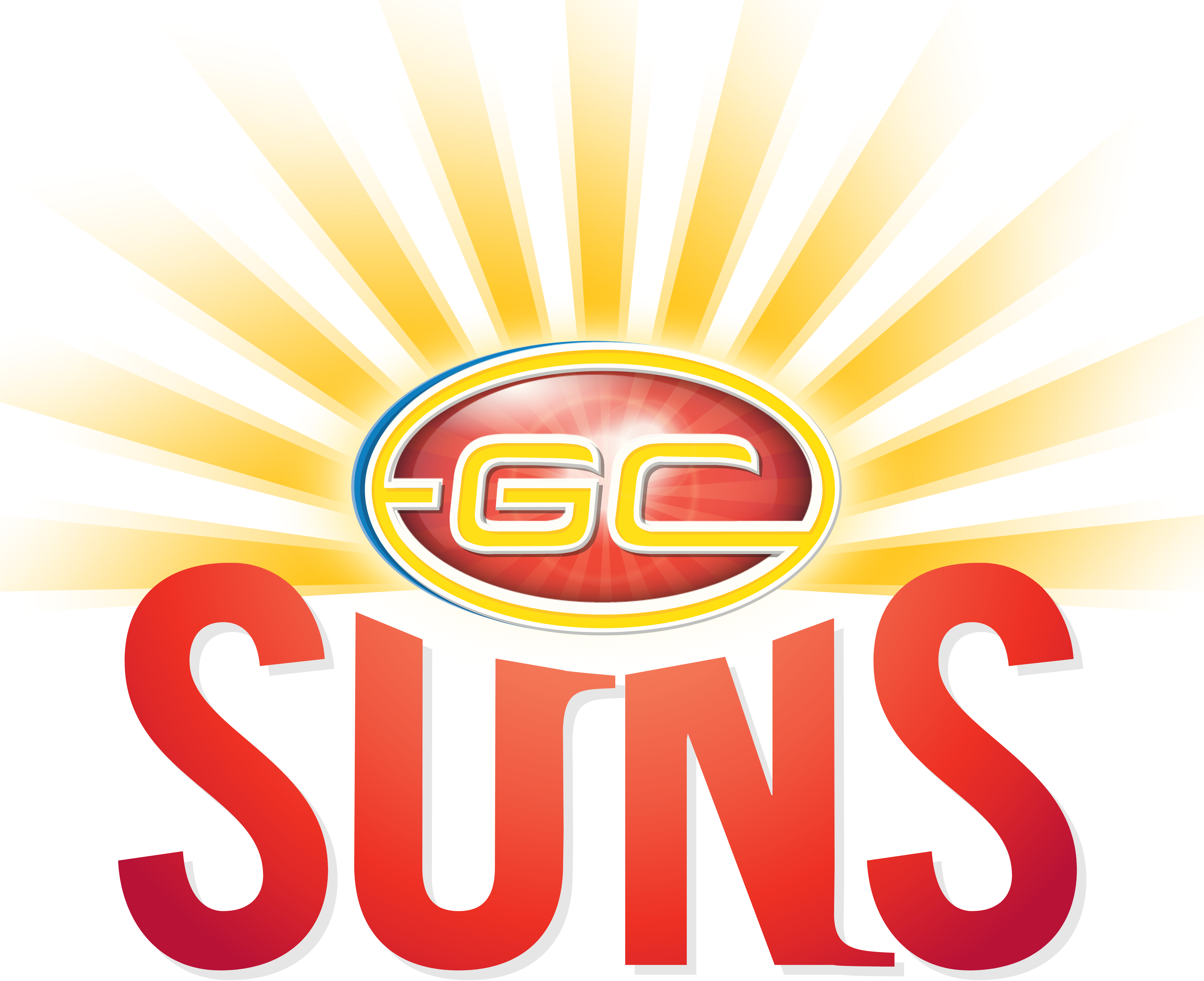 Gold Coast Suns - Blacktown City Suns Logo (5000x4076), Png Download