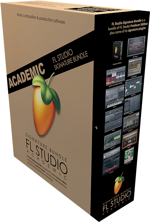 Line Fl Studio 12 Signature Edition Academic (569x800), Png Download