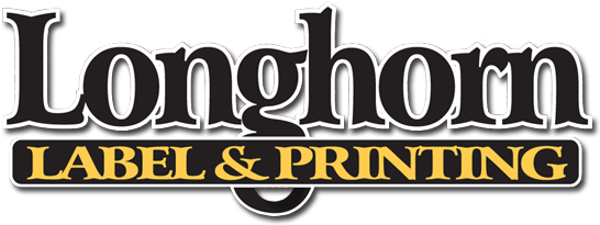 Longhorn Label And Printing - Longhorn Label & Printing (557x217), Png Download
