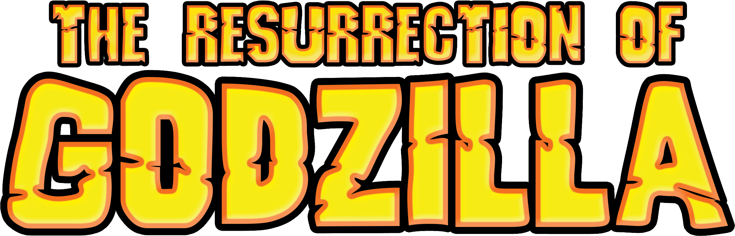 Here's Patrick Galvan's Upcoming Poster And Logo - Godzilla Vs. King Ghidorah (2530x1150), Png Download