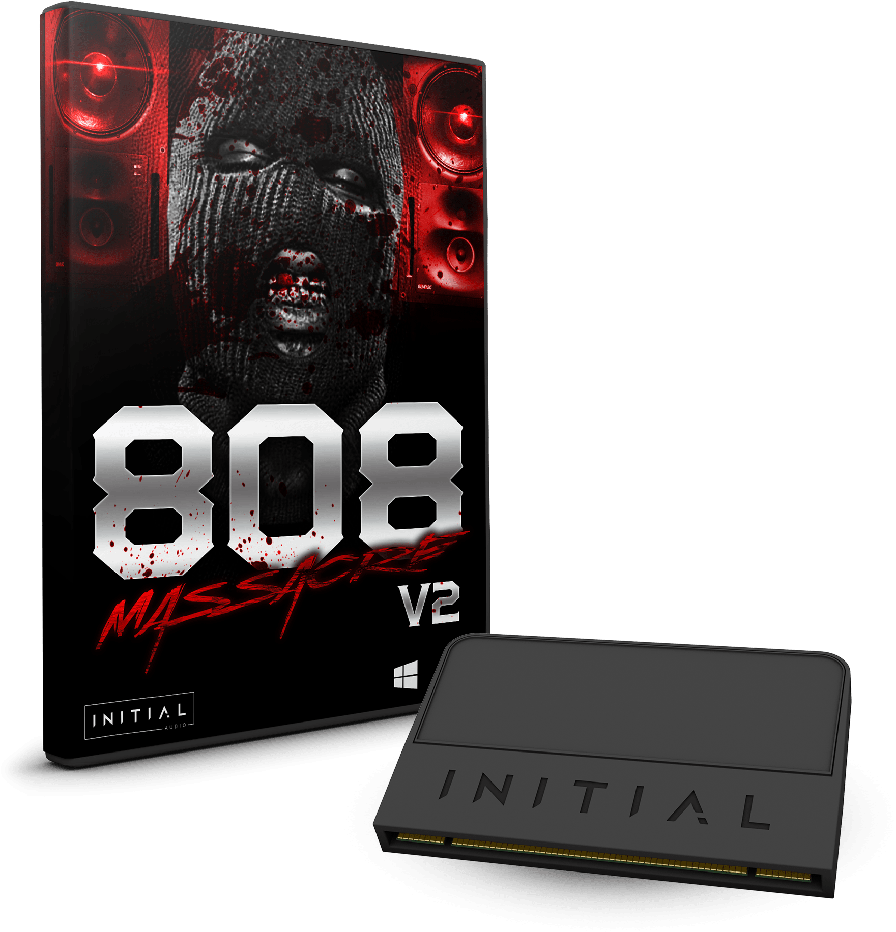 808 Massacre V2 Heatup2 Xp - Drums (1834x1834), Png Download