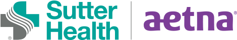 Sutter Health Aetna Logo - Aetna New (767x350), Png Download