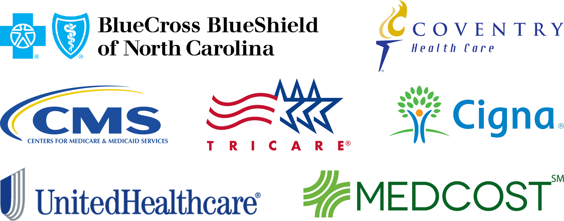 Blue Cross Blue Shield Of Nc, Coventry Health Care, - Blue Cross Blue Shield (1948x765), Png Download