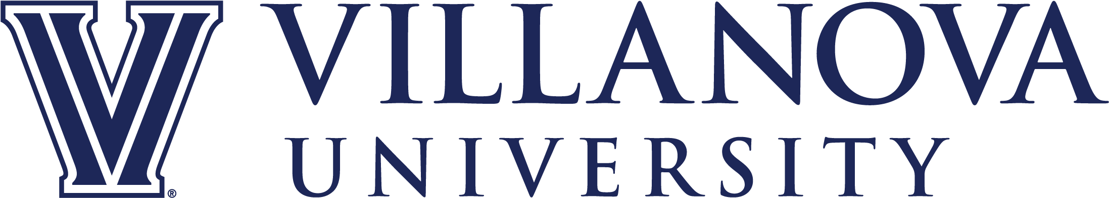Logos Rgb-02 - Villanova University (2279x505), Png Download