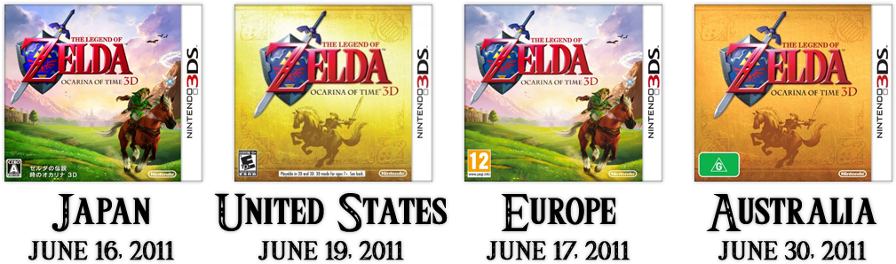 Click To Expand - Zelda Ocarina Of Time 3d (1024x315), Png Download