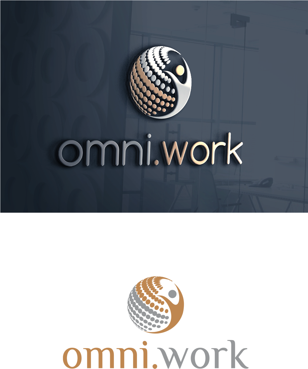 Logo Design By Maya Design For Omni - Graphic Design (1051x1491), Png Download