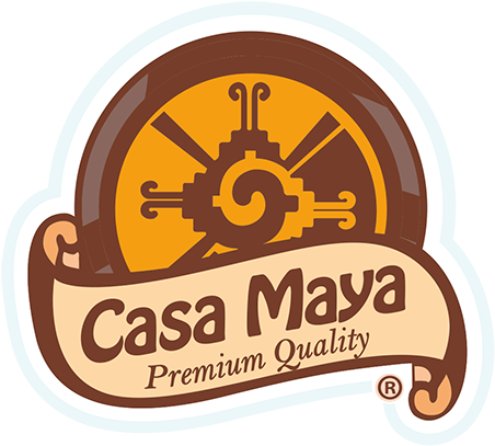 Tostadas Casa Maya - Casa Maya Tostadas Logo (494x447), Png Download