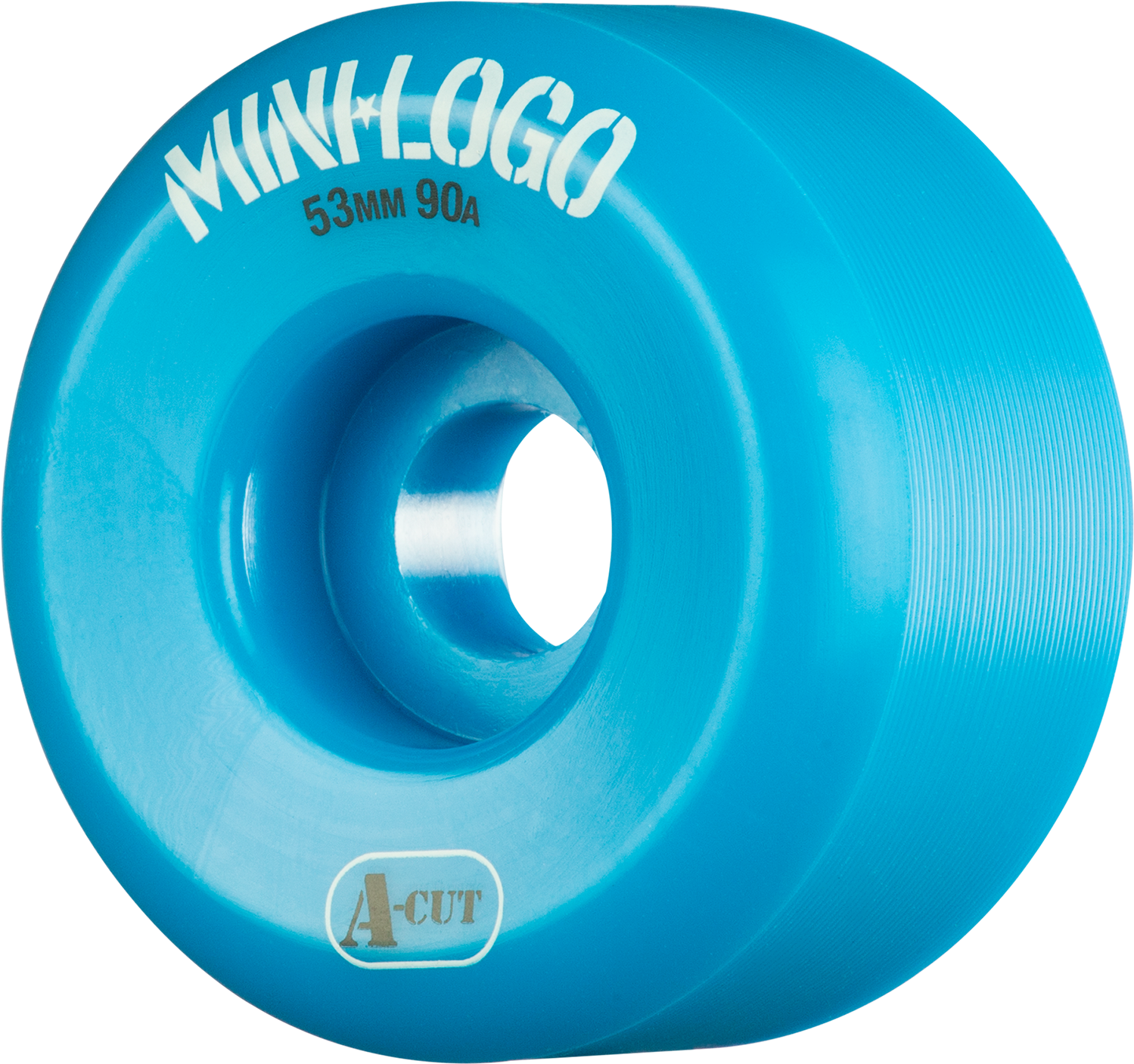 Mini Logo A-cut Hybrid Wheels - Mini Logo Skateboard Wheel A-cut 53mm 90a Red 4pk (1500x1500), Png Download