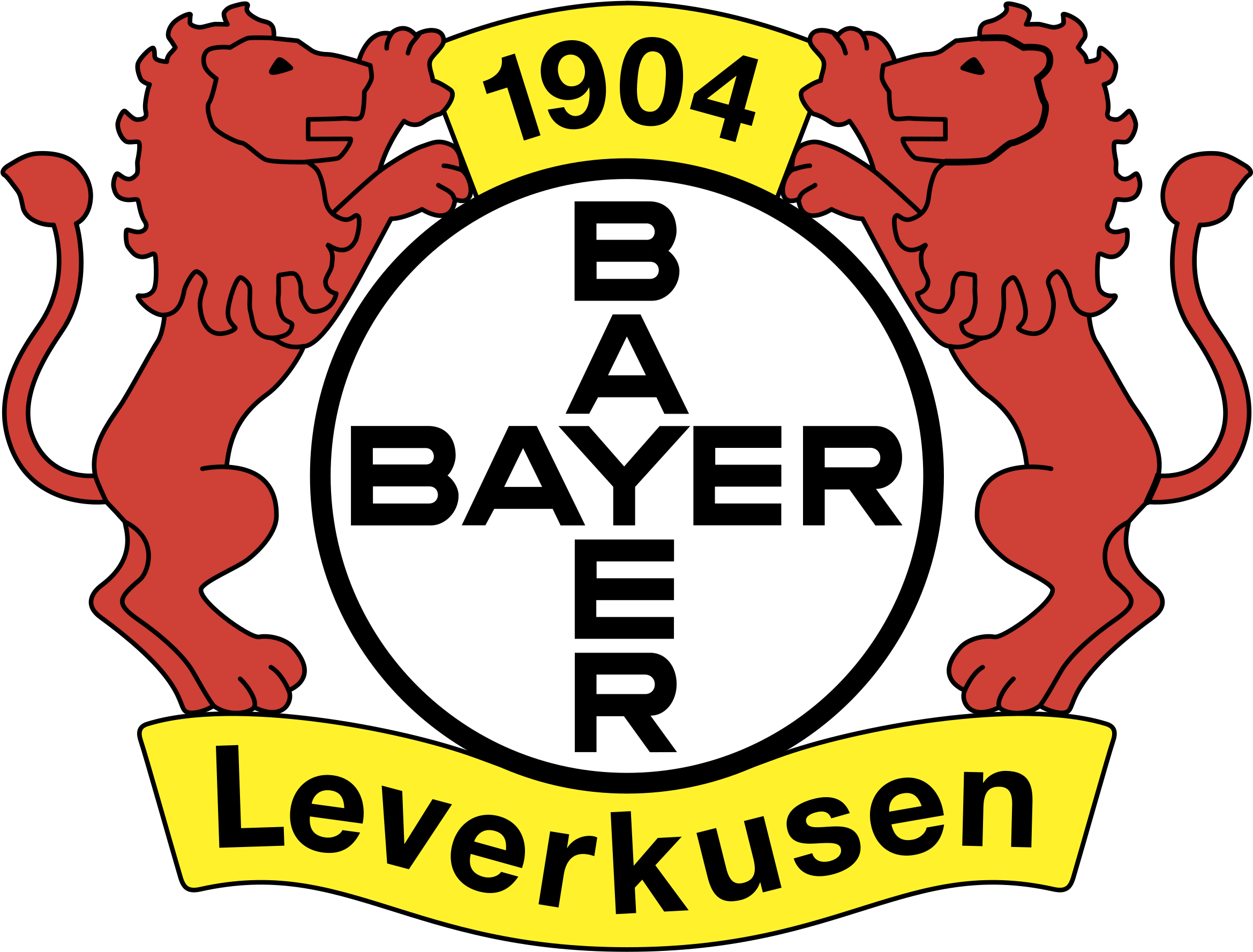 Bayer Leverkusen Logo Png Transparent - Bayer Leverkusen Logo (2400x2400), Png Download