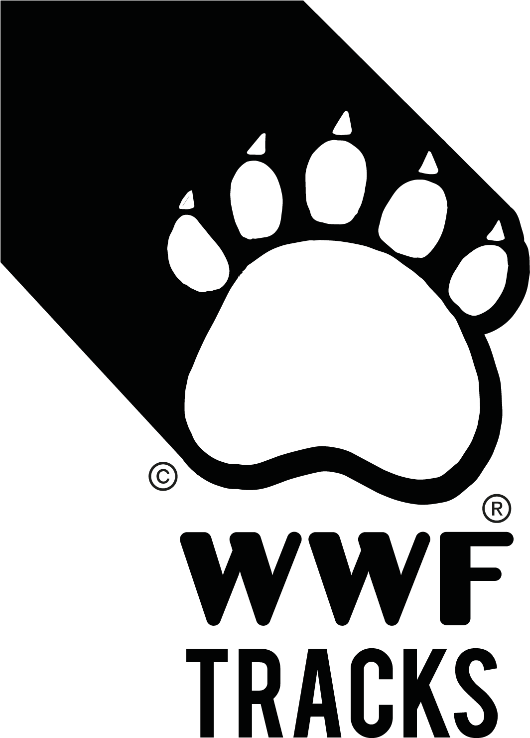Wwf Logo-24 - Panda Paws Logo (1234x1505), Png Download