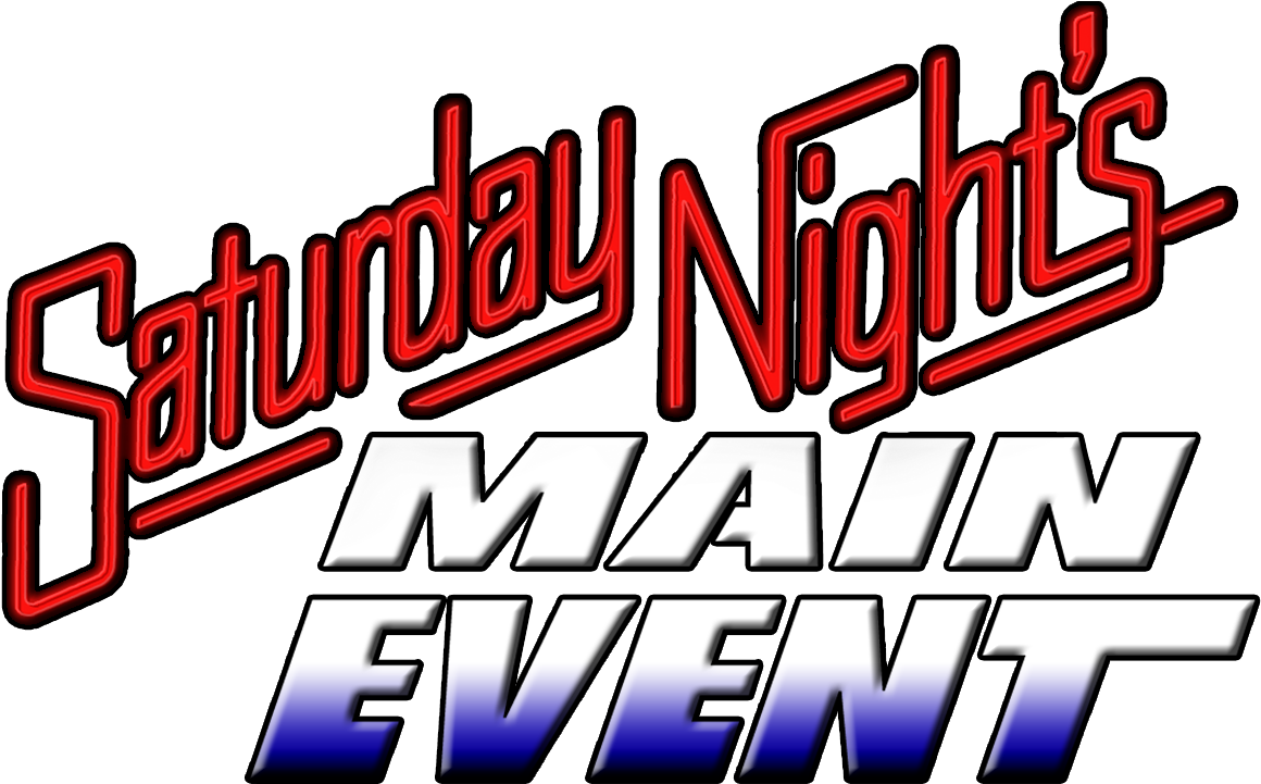Saturday Nights Main Event Wikipedia Png Wwe Wwf Logo - Wwe Saturday Night's Main Event Logo (1200x725), Png Download